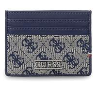 GUESS Tarjetero Boston Card Holder Sand Blue Azul Marino