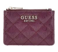 GUESS Tarjetero Idra SLG Card Case Wine arándano