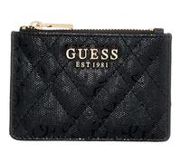 GUESS Tarjetero Isemay SLG Credit Card Case Black Negro