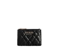 GUESS Tarjetero Isemay SLG Credit Card Case Black Negro