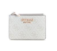 GUESS Tarjetero Laurel II SLG Card Case Bone Logo Crema