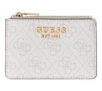GUESS Tarjetero Laurel II SLG Card Case Bone Logo Crema