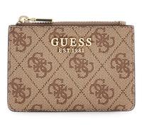 GUESS Tarjetero Laurel II SLG Card Case Latte Logo Beige