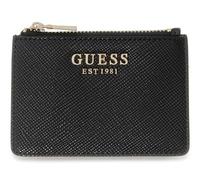GUESS Tarjetero Patsie SLG Credit Card Case Black Negro