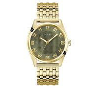 Guess Tate GW0895G2 - Reloj de Pulsera analógico para Hombre (Cuarzo, Acero Inoxidable, 42 mm, Correa de Acero Inoxidable, 5 Bares), Color Verde