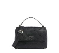 Guess Tisha Bolso de mano negro, imitación de cuero, mujer