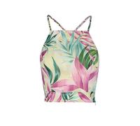 GUESS Top corto ajustado verde | L