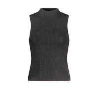 Guess - Top de Algodón Negro con Tirantes Anchos - Tops - Mujer - Negro - S -