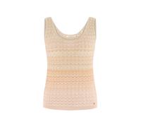 GUESS Top de punto 'ROSALYN' gris claro / caña / naranja L gris claro / caña / naranja