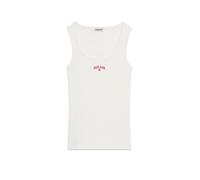 GUESS Top EMBRO blanco | S