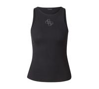 GUESS Top 'GUENDALINA' negro / plata M EUR