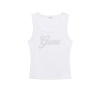 GUESS Top plata / blanco L EUR