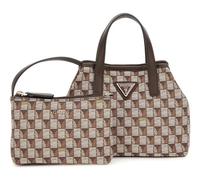 GUESS Tote, Mini Bolsa G Wave Mujer, Logotipo marrón, One Size