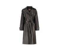 GUESS Trenchcoat de efecto cuero BIANKA marrón | XS