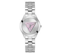 Guess Reloj para mujer Tri Plaque GW0675L1 Acero inoxidable Plata Clásico