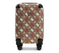 GUESS Trolley Eliette Logo 18 in 8-Wheeler Latte Logo/Ginger marrón Claro 54cm