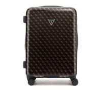 Guess Jesco Maleta con 4 ruedas moreno, policarbonato, 44 x 64 x 26cm