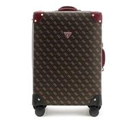 GUESS Trolley Latona 18 in 8-Wheeler Brown Logo marrón Oscuro 46cm