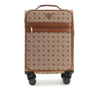 GUESS Trolley Melinda Logo 18 IN 8-Wheeler Latte Logo marrón Claro 45cm