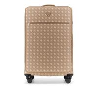 GUESS Trolley Silia 28 In 8-Wheeler Exp Biscotti Logo marrón Topo 79cm