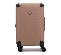 GUESS Trolley Wilder 22 IN 8-Wheeler Dark Taupe Logo marrón Topo 64cm