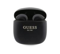 Guess True Wireless Script Logo Bluetooth 5.3 Negro - Auriculares TWS con estuche de carga