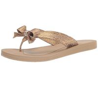 GUESS Tuta, Sandalia Mujer, Gold 710, 35 EU
