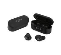 Guess TWS Auriculares BT5.0, estuche de carga 5 h - Negro