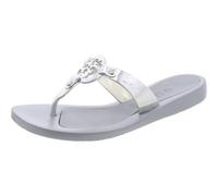 GUESS Tyana, Chanclas Mujer, Plata 009, 37.5 EU