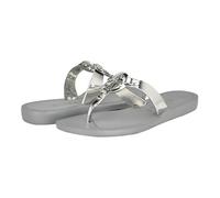 GUESS Tyana, Chanclas Mujer, Plata 009, 37.5 EU
