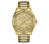 GUESS Reloj analógico 'FRONTIER' oro / transparente, Talla One Size
