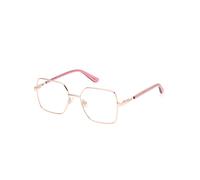 Guess Unisex Guess GU8288 028 Monturas ópticas Metal Oro Cuadrada Normal