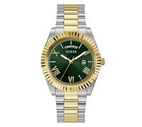 Guess US - Reloj analógico para Hombre de Dos Tonos y Verde