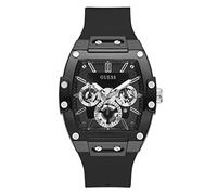 Guess US - Reloj multifunción en tono negro y plateado, uno