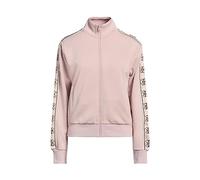 GUESS Sudadera con cremallera deportiva 'BRITNEY' beige / taupe / negro / blanco XL beige / taupe / negro / blanco
