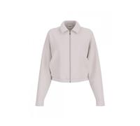 Guess- V6Rq 17Kd 822 Crop Full-Zip Jacket- Jackets- Mujer- Blanco- L- V6Rq 17Kd 822 Crop Full-Zip Jacket