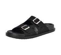 Guess Verone, Sandalia Hombre, Logotipo Negro Multi 001, 42 EU