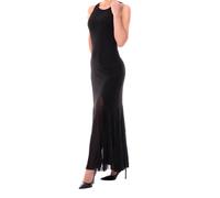 Guess - Vestido Longuette de Malla Serafina - Dresses - Mujer - Negro - S -