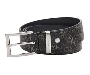 GUESS Vezzola Adj & Rev Be Cinturón, Color Negro, Talla única para Hombre