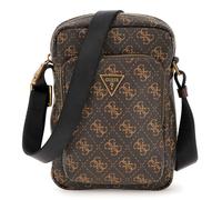 GUESS Bolso de hombro 'Vezzola' marrón oscuro / oro, Talla One Size