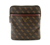 GUESS Vezzola Smart Crossbody Flat Bag Brown/Ochre