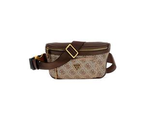 GUESS Vezzola Smart Compact Bum Bag Beige/Brown