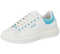 Guess Vibo, Oxford Plano Mujer, Blanco y Azul, 39 EU