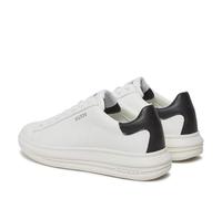 GUESS Zapatillas deportivas bajas 'Vibo' negro / plata / blanco, Talla 45