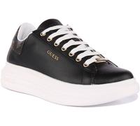 GUESS Vibo Suela Gruesa Zapatillas Mujer Casual Zapatos Moda Blanco / Marrón Ru
