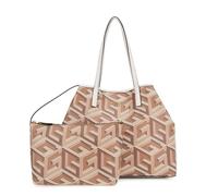 GUESS Vikky Large Tote, Bag Women, Logo Taupe, One Size