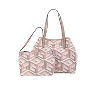 GUESS Vikky Large Tote, Bag Women, Logotipo de Rosa pálido, One Size