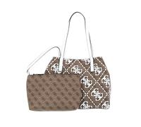 GUESS Vikky Tote, Bag Women, Logotipo de Leche/Blanco, One Size