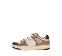 GUESS Vincent, Sneaker Hombre, Color Blanco y Beige, 43 EU