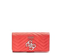 Guess - Violet Slg File Clutch, Carteras Mujer, Naranja (Coral)